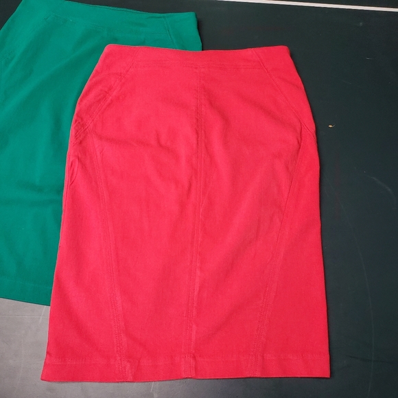 Ricki's Sze XS Skirts Green and Peach EUC - Picture 6 of 12